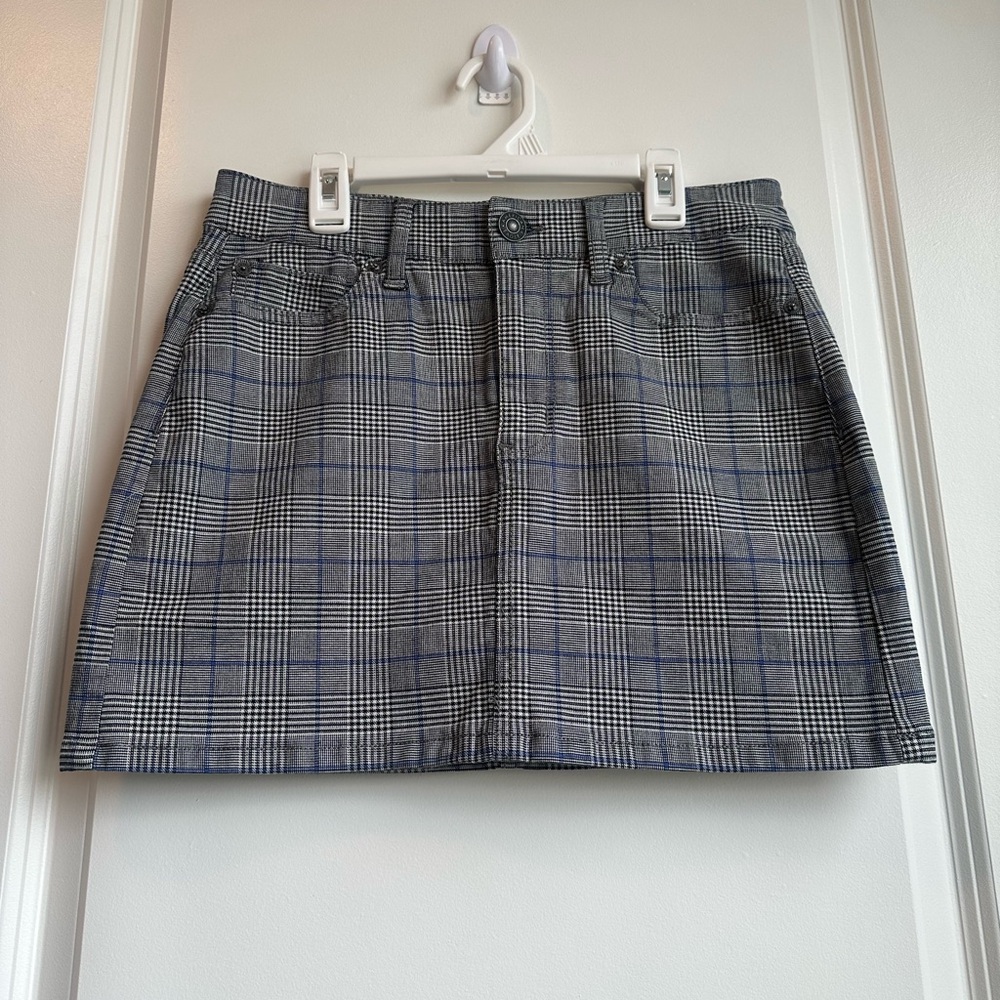 American Eagle Plaid Mini Skirt